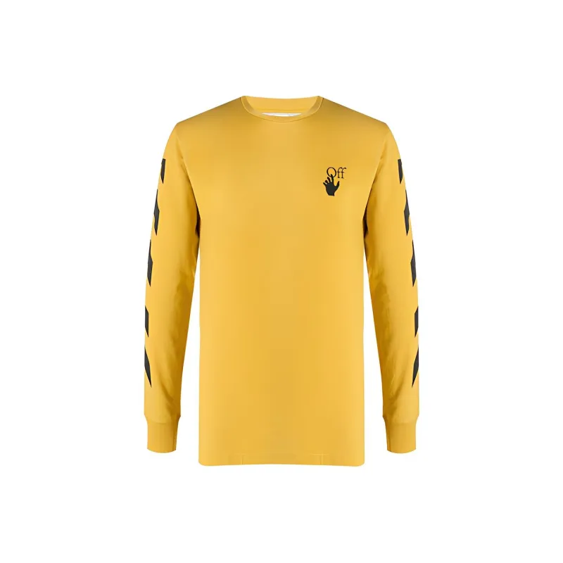 OFF WHITE FW20 Sweatshirts Men Yellow-0