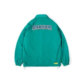 DAKYAM Loose Fit Jacket Unisex Grass Green