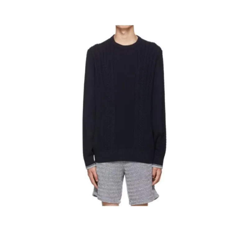 VINCE Sweaters Men Navy Blue-0