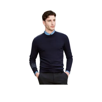 JODOLL Sweaters Men Navy Blue
