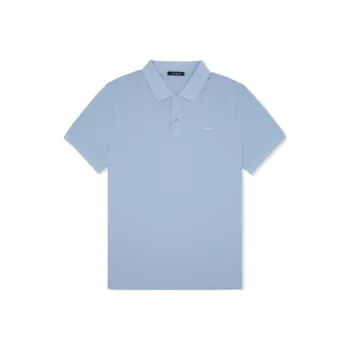 GUESS Polo Shirt Men's Haze Blue