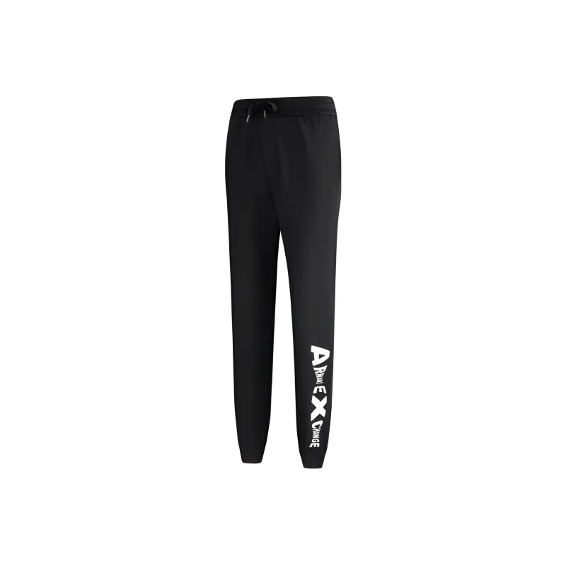 ARMANI EXCHANGEAE SS23 Knitted Sweatpants Men's Black-2