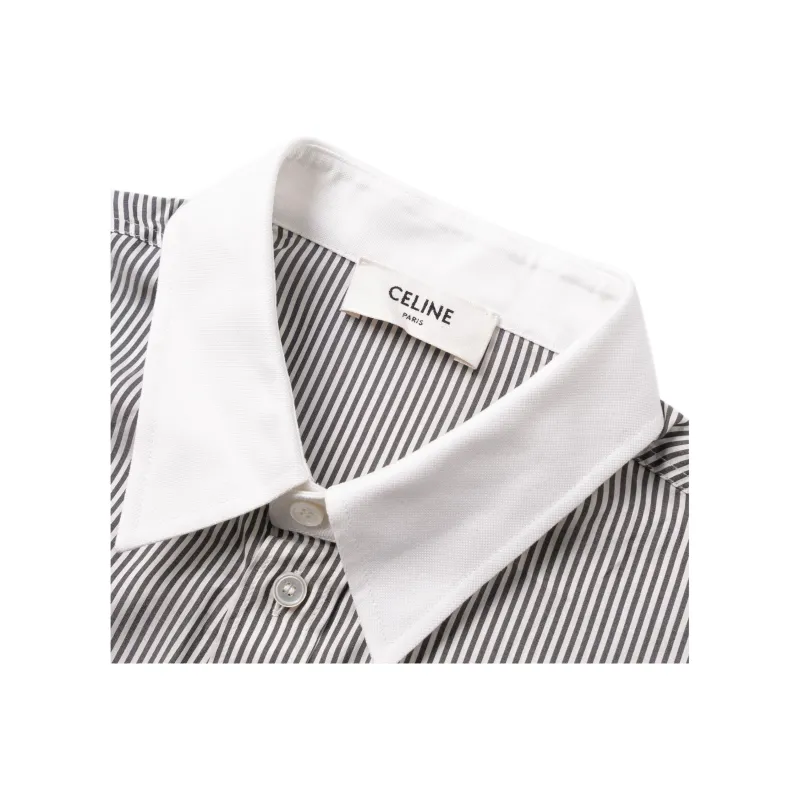 CELINE Shirts Women's Black/White-3