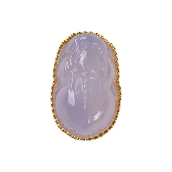Execute The Blessing Ice Type Jadeite Pendants Unisex