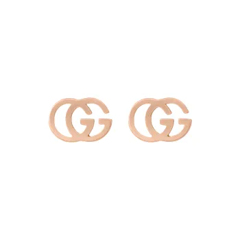 GUCCI Earrings Women's Rose Gold