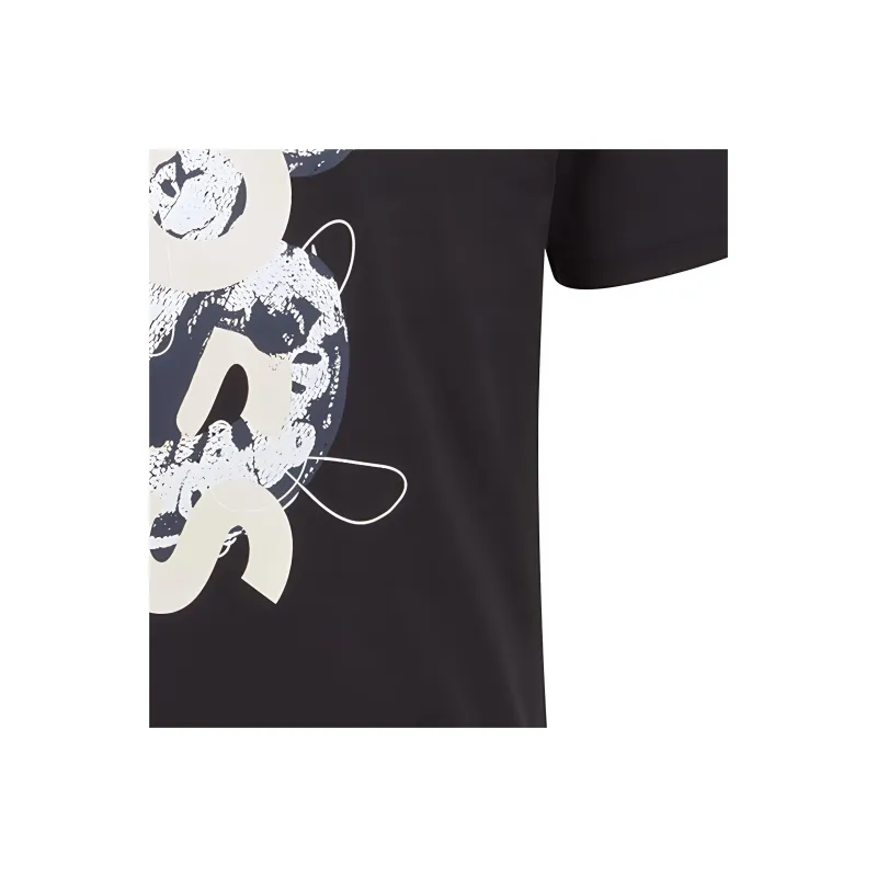 HUGO BOSS T Shirts Men Black-2
