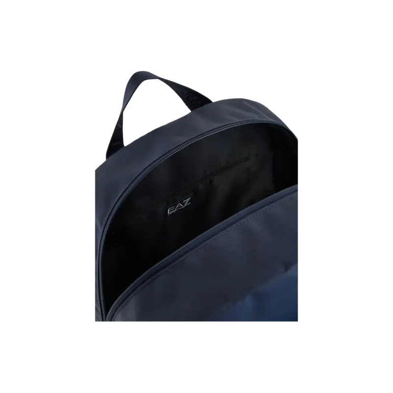 EMPORIO ARMANI Polyester Backpack Unisex Marine Blue-3