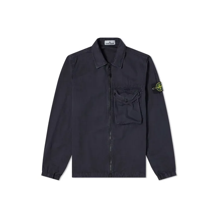 STONE ISLAND Jacket Men's Marine Blue-0