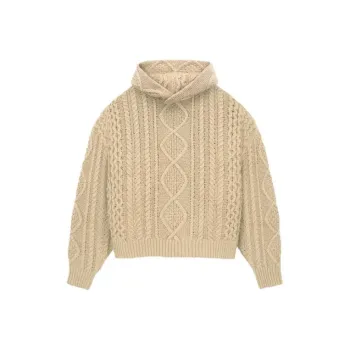 Fear Of God Essentials Cable Knit Hoodie