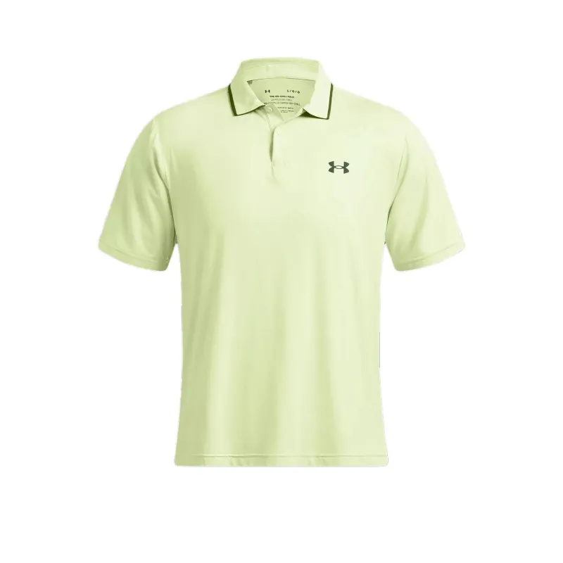 Under Armour Drive Chill Polo Shirt Men's Vintage Light Green-0