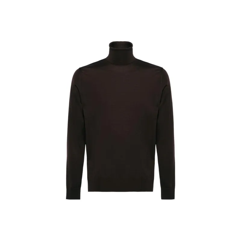 PRADA Turtleneck Knitted Pullover-0
