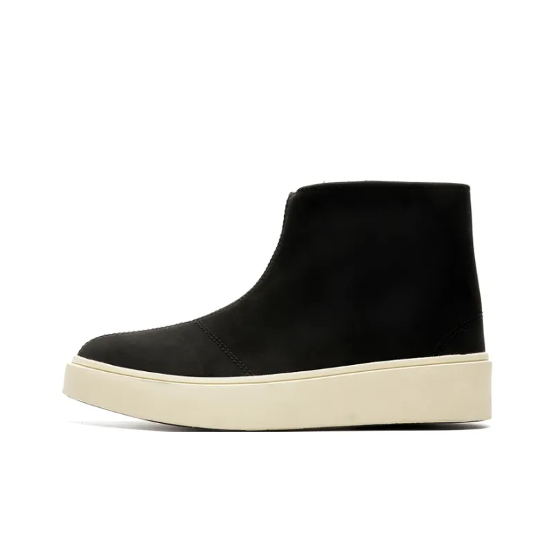 OUBT Niche Luxury Streetwear Ankle Boots Men's Black-0