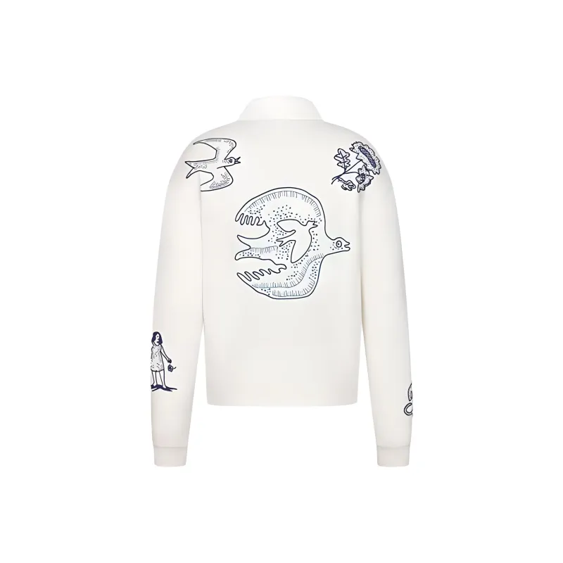 DIOR SS25 Sweatshirt Men's White-1
