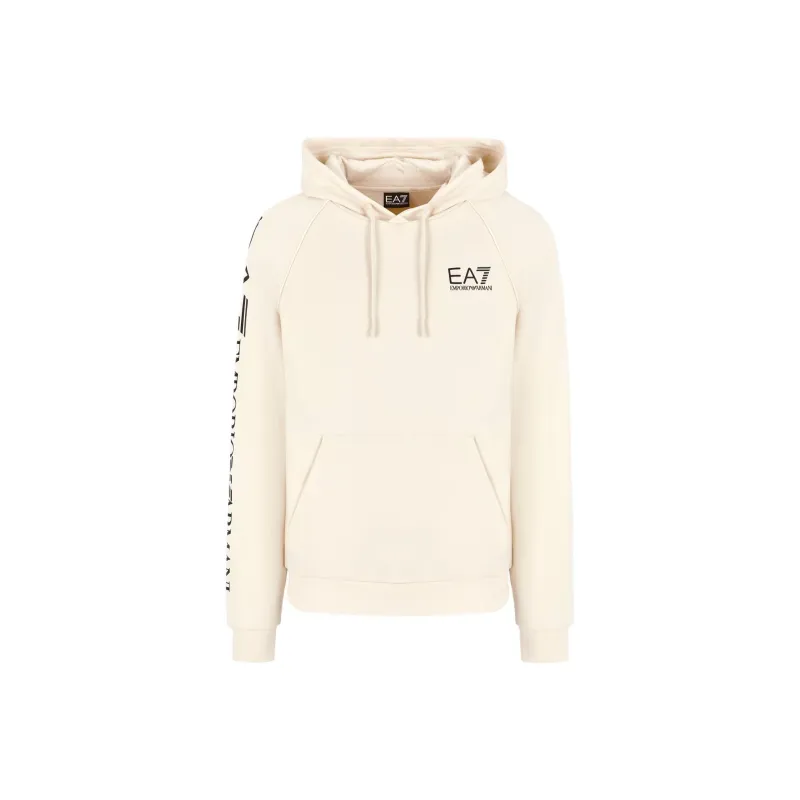 EMPORIO ARMANI EA7 Sweatshirt Extra Large Fit Men's Ecru-0