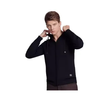JODOLL Sweaters Men Navy Blue