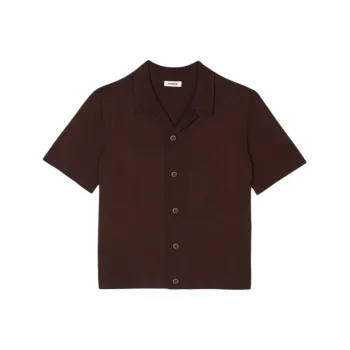 Sandro Shirts Men Black Brown