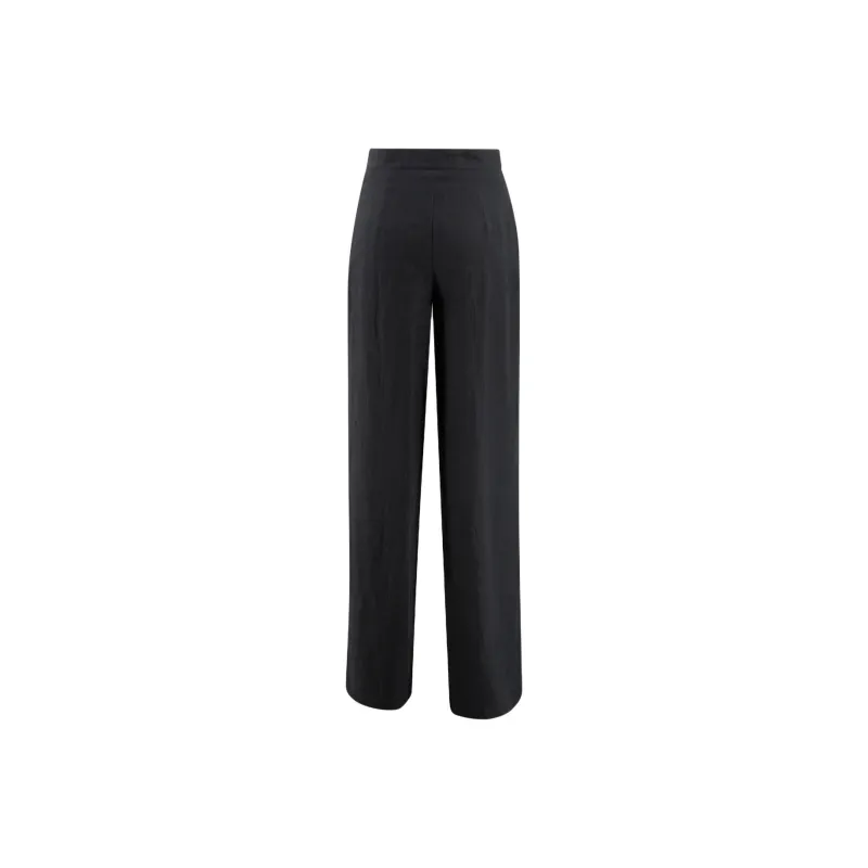 MaxMara Studio Casual Pants Women's Black-1