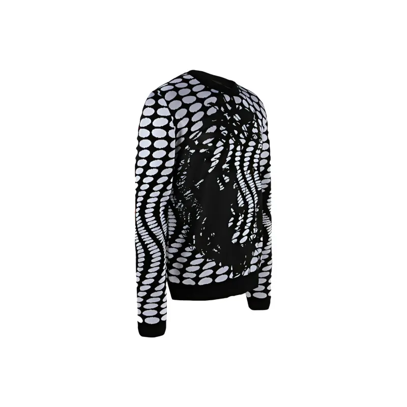 VERSUS Loose Fit Knitwear Men's Black-2