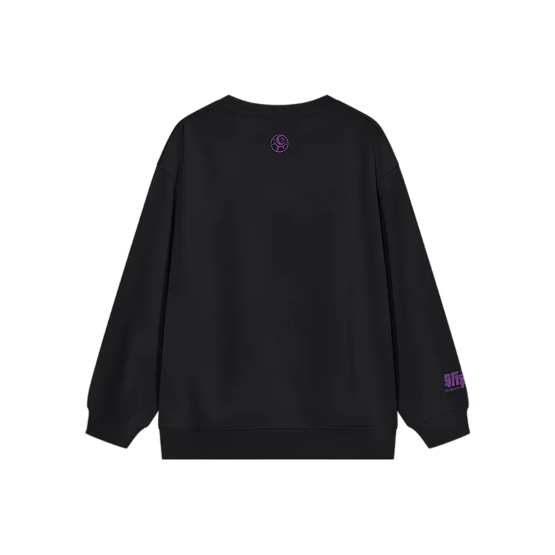 TENGXUNSHIPINCAOCHANGDI Sweatshirt Unisex Black-1