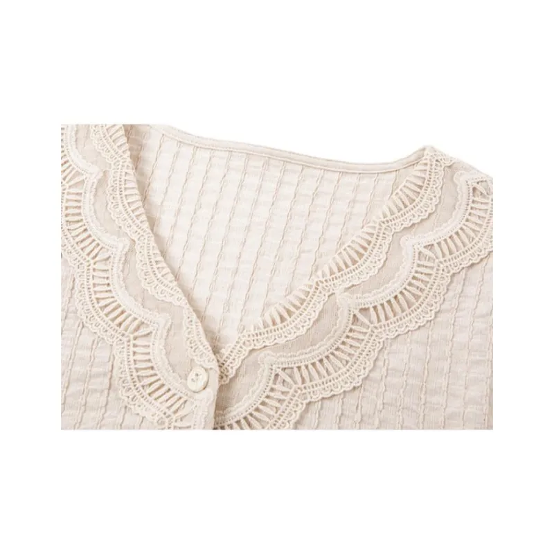 Mo Han Yi Mei Shirt Women's Ecru-1