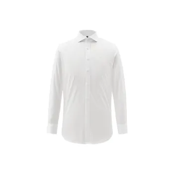 DANIEL HECHTER Shirt Men's 100 Pcs Windsor Collar White