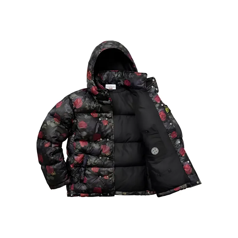Supreme Stone Island Lamy Cover Stampato Puffy Jacket-3