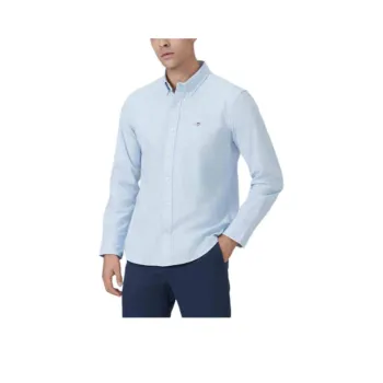 GANT Shirts Men Sky Blue