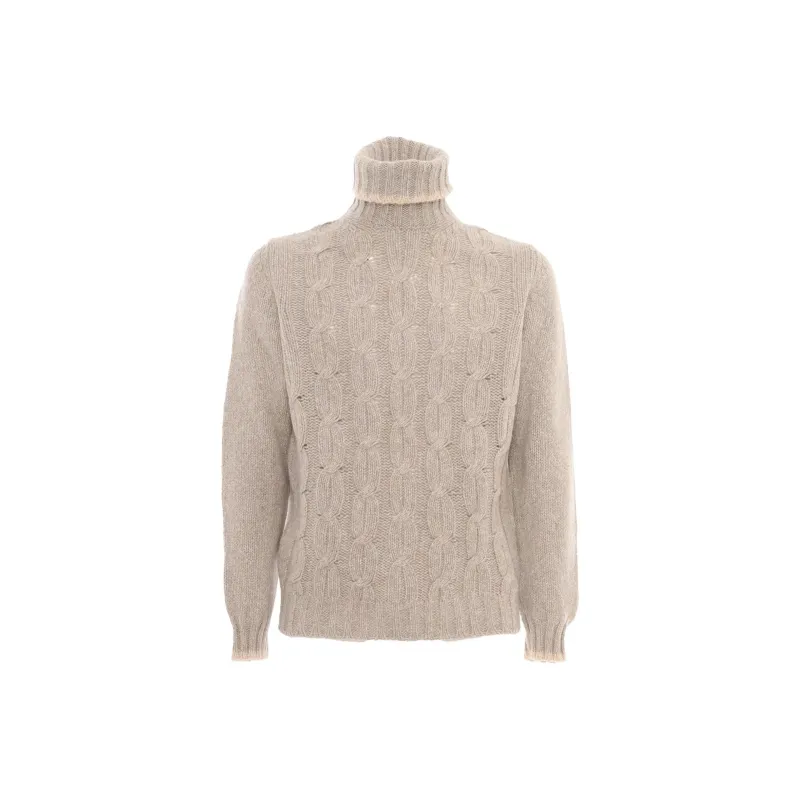 FEDELI Sweaters Men Ecru-0