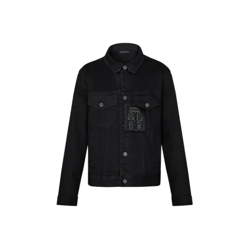 LOUIS VUITTON LOUIS VUITTON Staples Edition Dna Denim Jacket