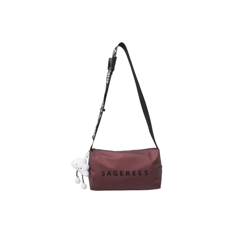 OUZIHUANG Nylon Shoulder Bag Unisex Multicolor-7