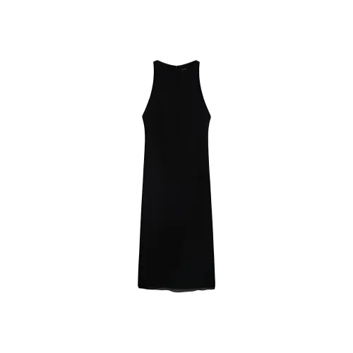 Massimo Dutti Sleeveless Dress Women's Black