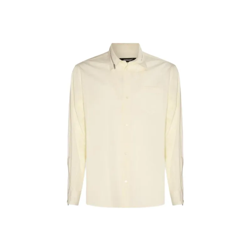 UNDERCOVER Zip detailing Cotton Shirt-0