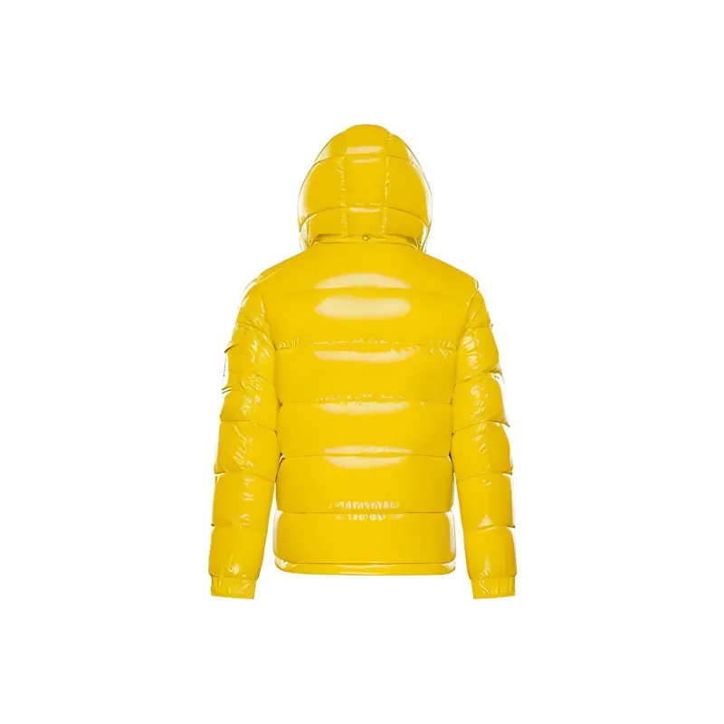 Moncler Maya Series Down Jackets Men Yellow-1