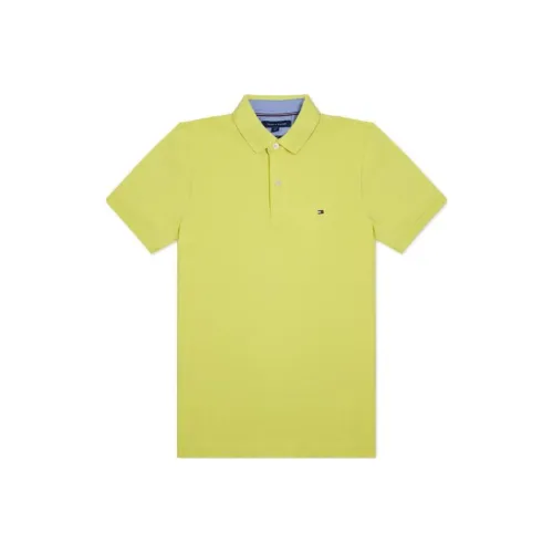 Tommy Hilfiger Polo Shirt Men's Yellow
