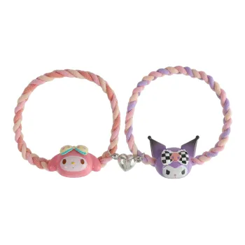 Sanrio My Melody Kuromi Acrylic Bracelets Unisex