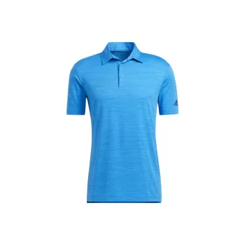 Adidas SPACE-DYED STRIPED Polo Shirt Men's Blue Sprint / Navy Blue