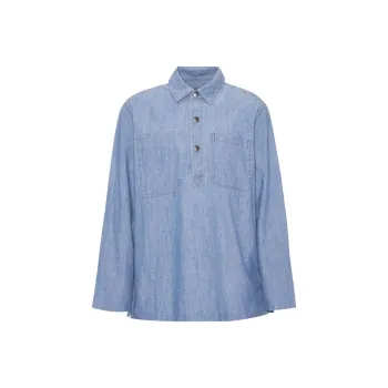 BARBOUR Shirts Men Blue
