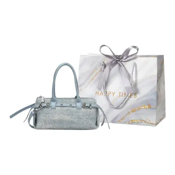 Miss Angel PU Handbag Women's Blue/Pink