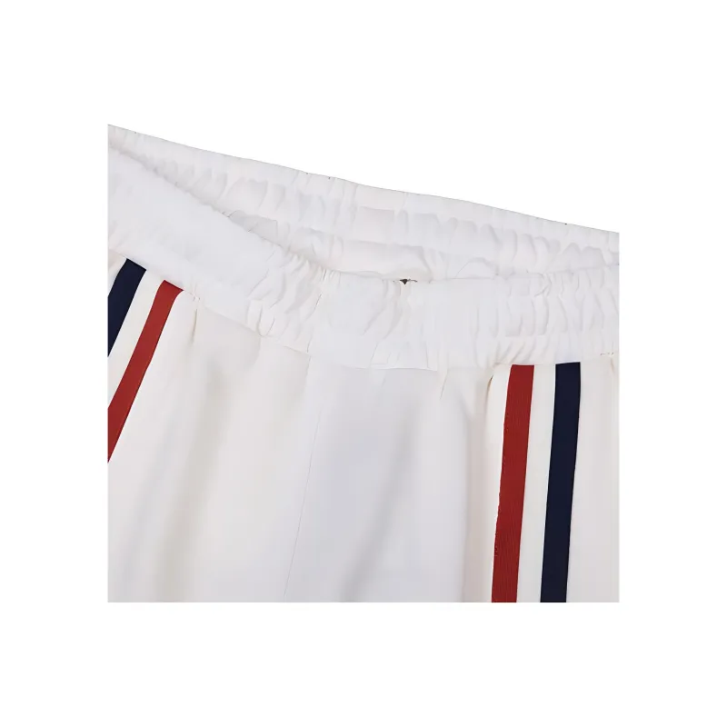 New Era Knitted Sweatpants Unisex White-1