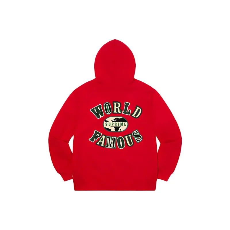 Supreme World Famous Zip Up Hooded Sweatshirt SS20-4