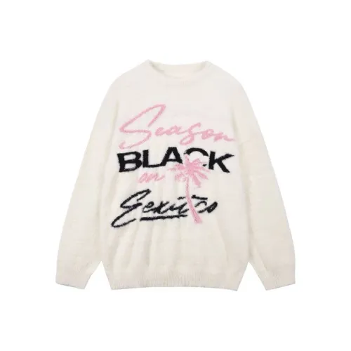 BLACK OF EXIT Sweaters Unisex