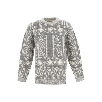 Golden Goose Fair-isle Intarsia-knit Jumper