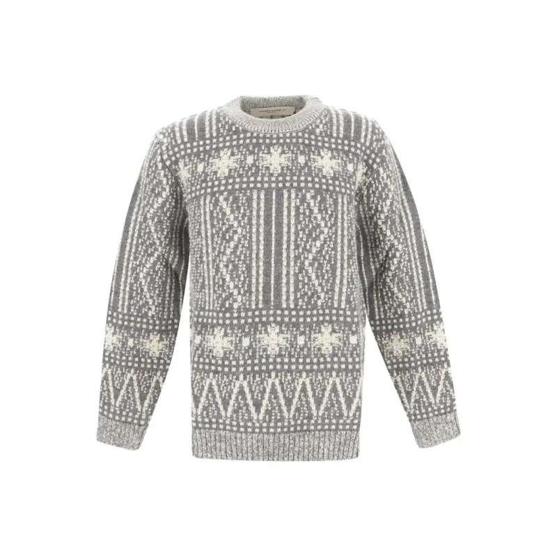 Golden Goose Fair-isle Intarsia-knit Jumper-0