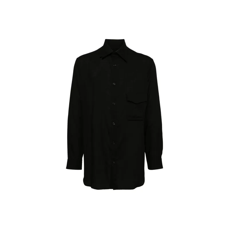 Yohji Yamamoto Pour Homme U-5 Way Collar Tab Blazer-0