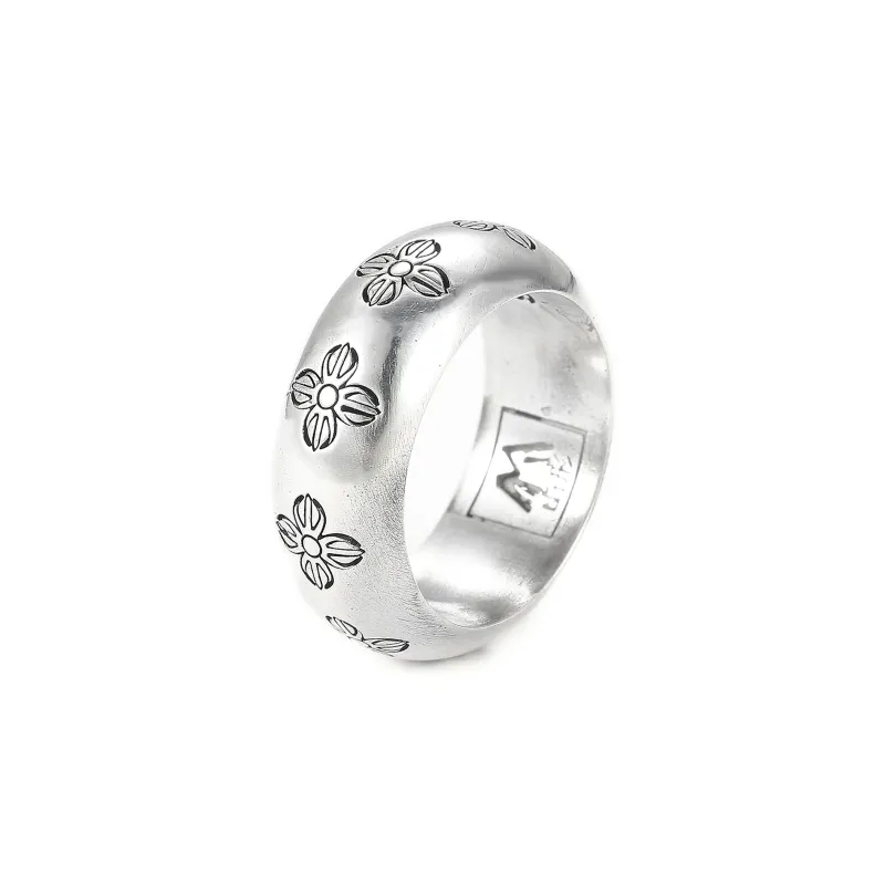 Yamagata S990 Silver Sterling Silver Rings Men's-0