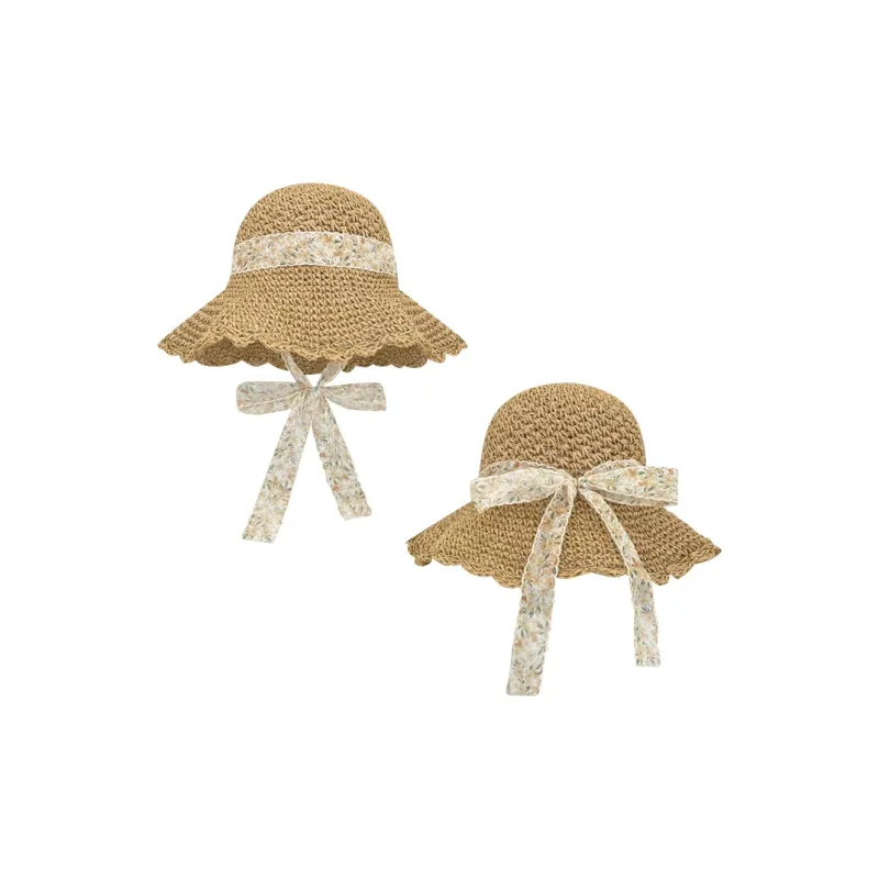 Mulinsen Straw Woven Bucket Hats Unisex-2