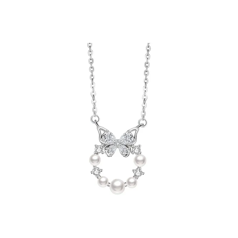 Schloney 925 Sterling Silver Necklaces Women's-0