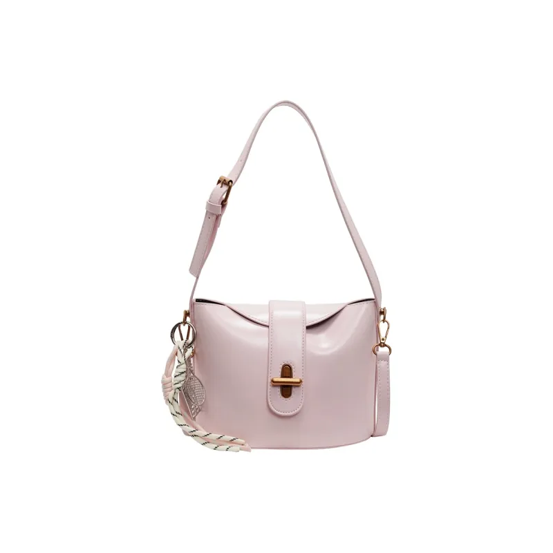 XIANGSU PU Shoulder Bag Regular Women's Silver/White/Pink/Black-12