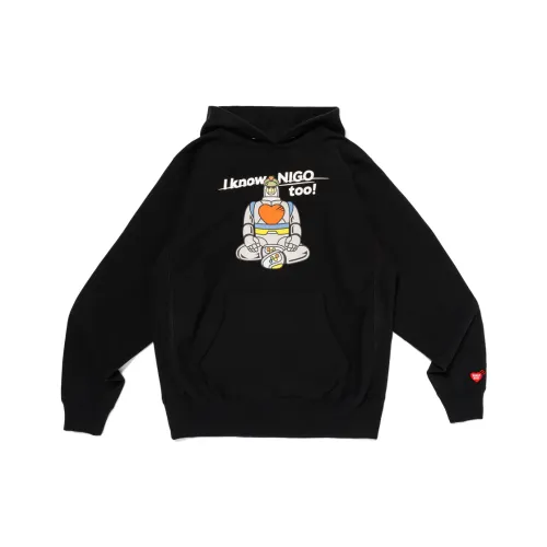 HUMAN MADE I KNOW NIGO TOO Collaboration Sweatshirts Unisex