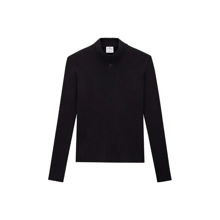 COURREGES Reedition Mockneck Sweater-0